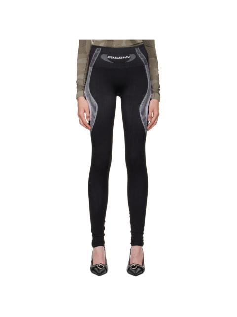 MISBHV Black & White Active Sport Leggings