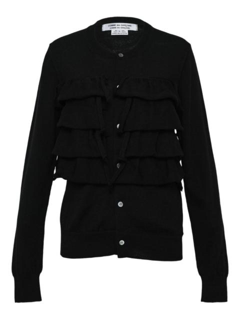 Comme des Garçons Comme des Garçons frilled cardigan