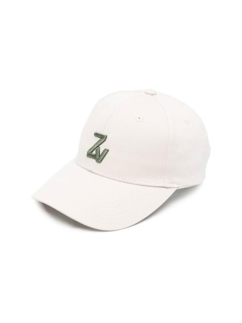 logo-embroidered baseball cap