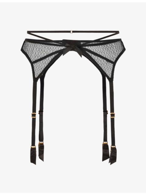 Agent Provocateur Nicki Mesh Suspenders