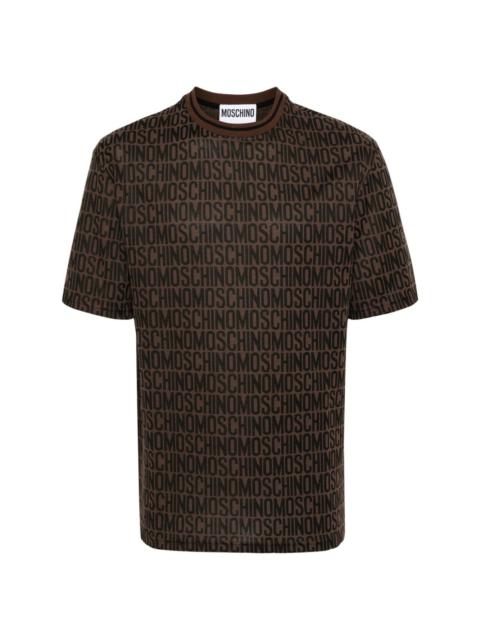 logo-jacquard T-shirt