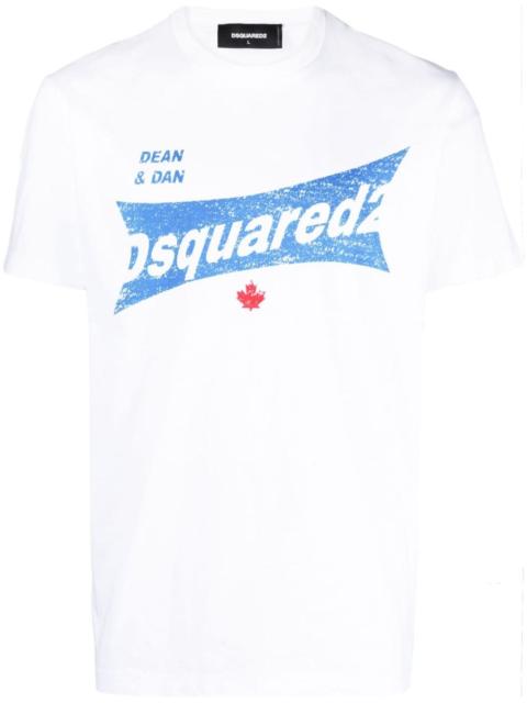 DSQUARED2 logo-print cotton T-shirt