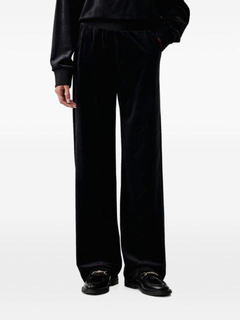 GUESS USA Loren logo-embossed track pants