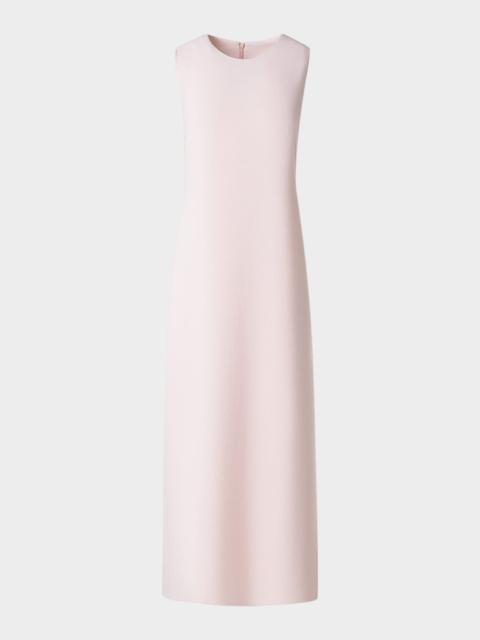AKRIS Sleeveless Virgin Wool Midi Dress