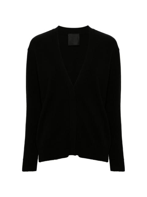 4G jacquard cashmere cardigan