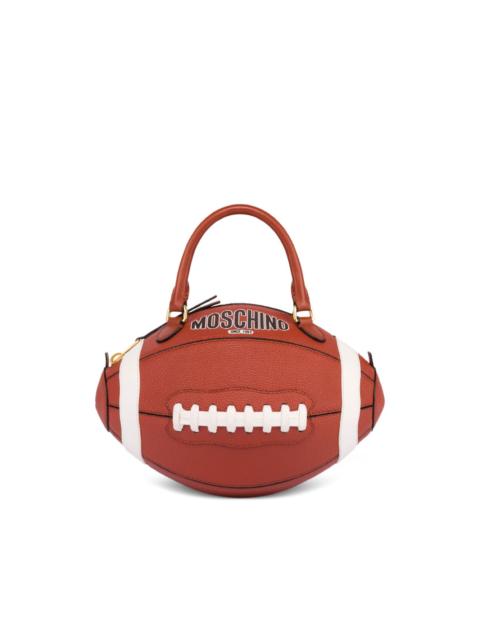 Moschino rugby-ball-shape shoulder bag