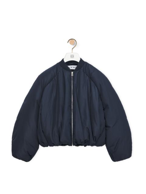 Loewe Padded bomber jacket in nylon