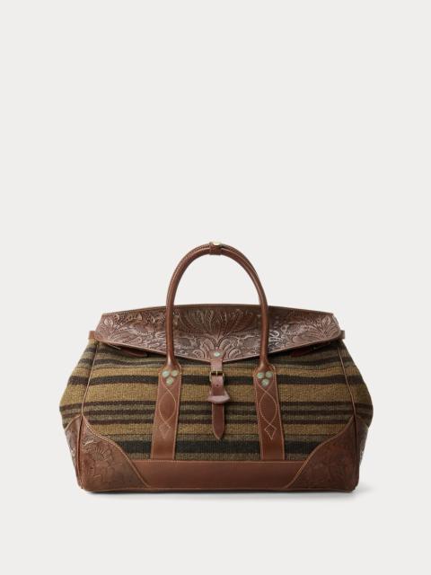 RRL by Ralph Lauren Handwoven Jacquard Overnight Bag