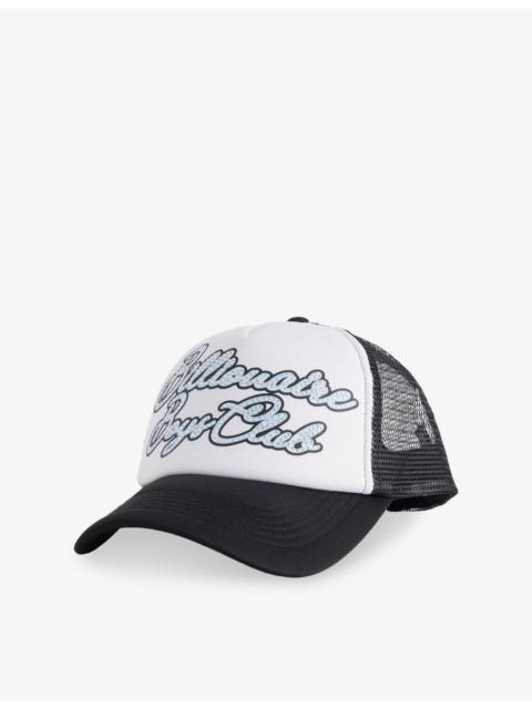 BILLIONAIRE BOYS CLUB Diamond Script Woven Trucker Cap
