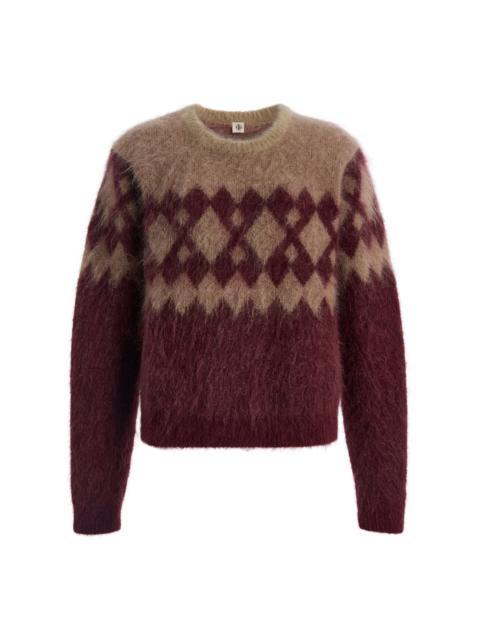 The Garment Roma Argyle Knit Sweater