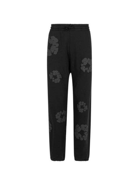 DENIM TEARS Cotton Wreath-print track pants
