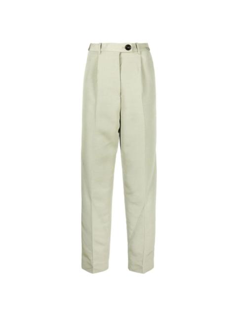 PETER DO high-waisted straight-leg trousers