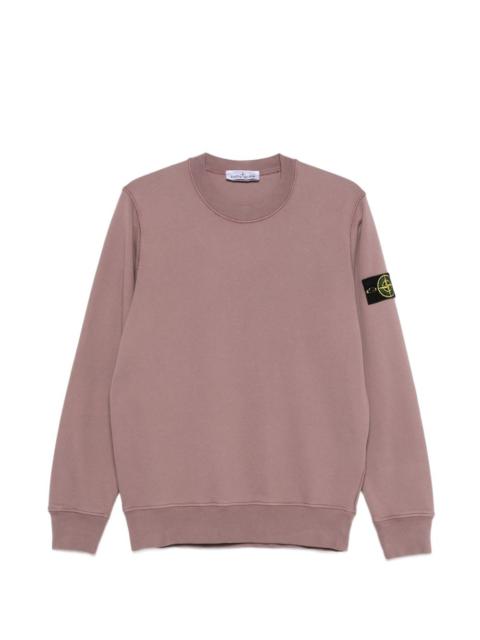 Stone Island logo-patch sweatshirt