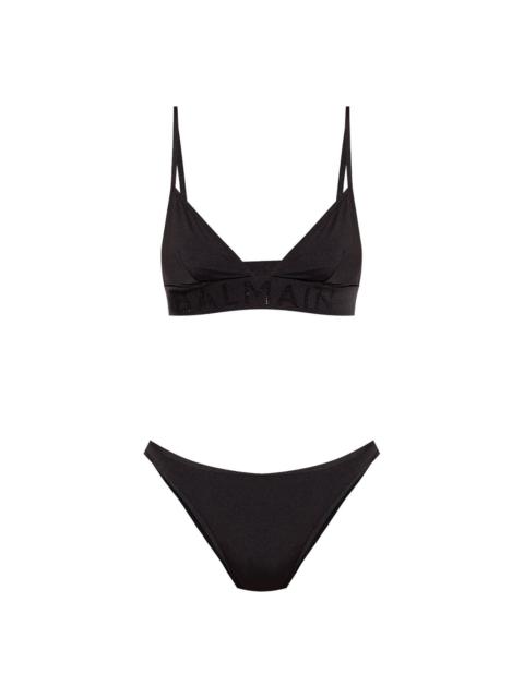 rhinestone-embellished bikini