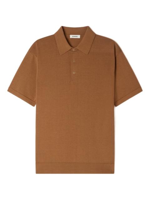 Sandro short-sleeve polo shirt