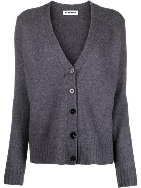 Jil Sander oversized wool cardigan