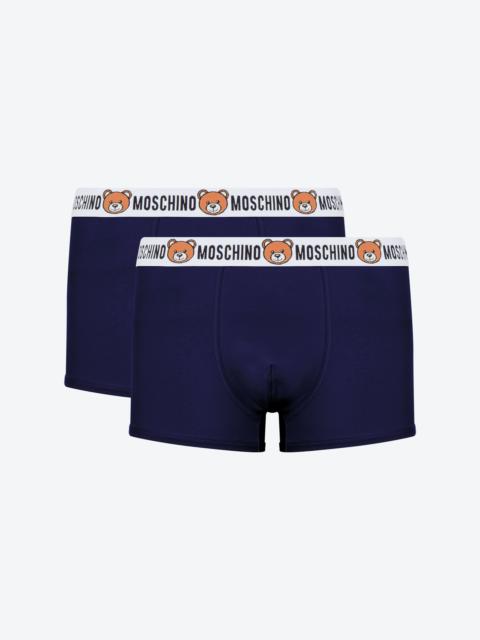 Moschino TEDDY ELASTIC BAND SET OF 2 BOXERS