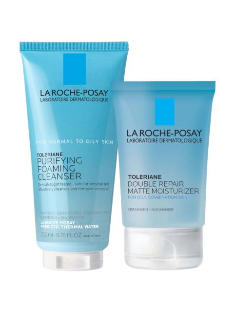LA ROCHE-POSAY La Roche-Posay Regimen for Oily, Combination Skin ($37 Value)