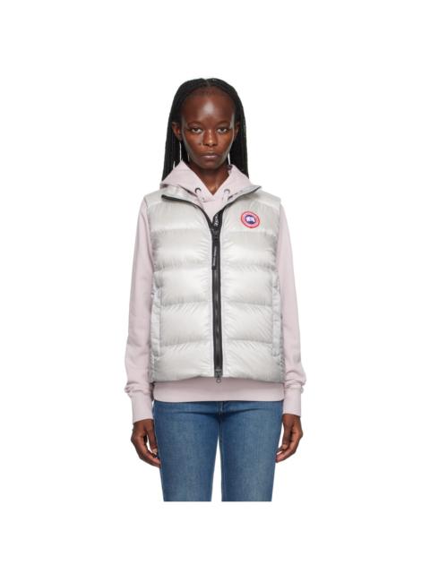 Canada Goose Gray Cypress Down Vest