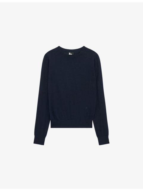 The Kooples Round-Neck Wool Knitted Jumper