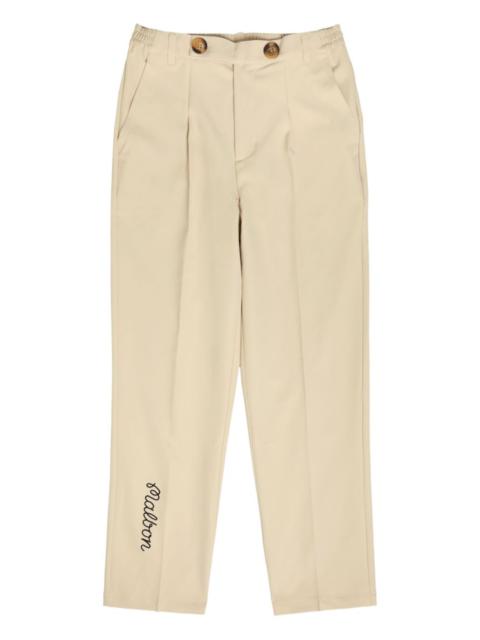 malbon Oliver button-embellished trousers