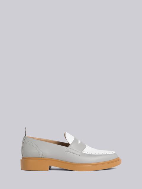 Thom Browne Vitello Calf Leather Penny Loafer