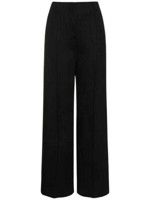 Pitme tailored crepe wide pants