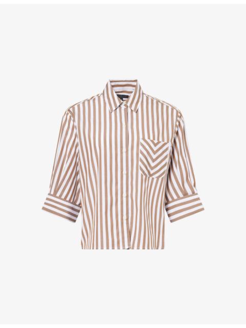rag & bone Lucia Striped Cotton Shirt