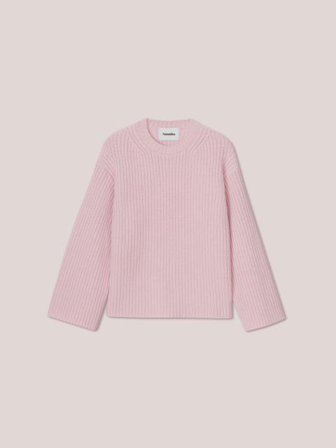 Nanushka MAURA - Cashmere-merino chunky sweater - Rosewater