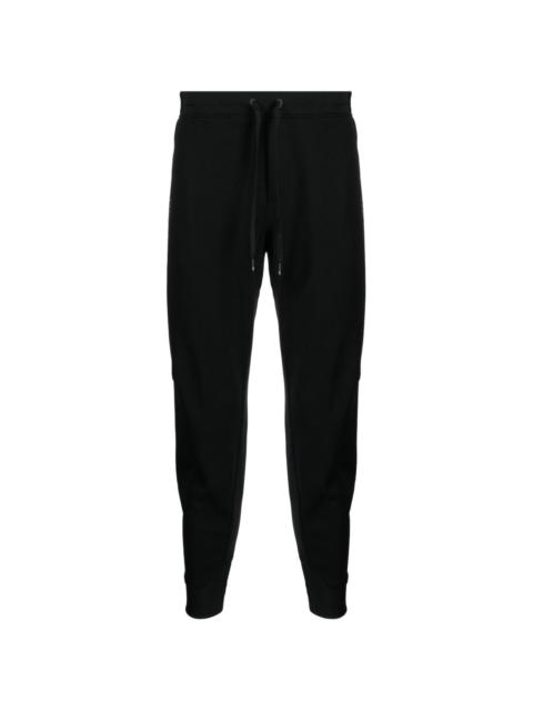 drawstring elasticated-waistband track pants