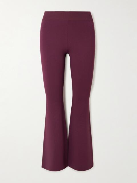 Stella McCartney Cropped Jersey Flared Pants