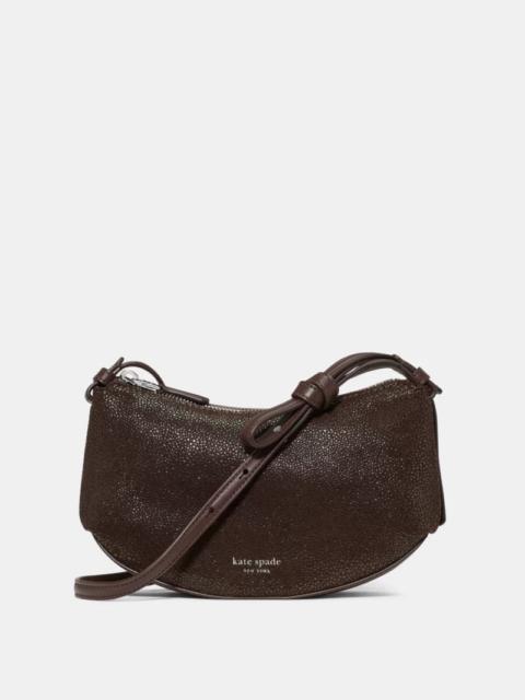 kate spade Loop Dot Suede Crossbody Bag