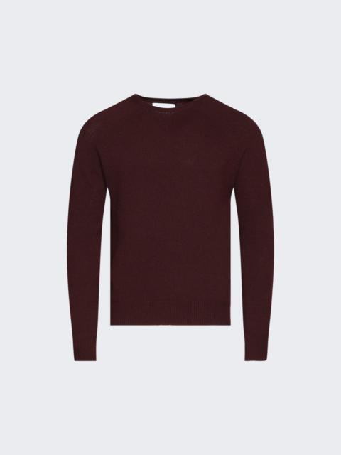 Jil Sander Seamless Crewneck Long Sleeve Sweater Orchid