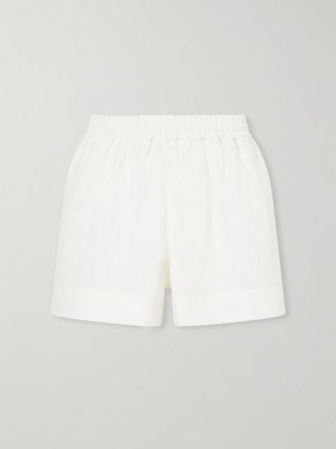 SUZIE KONDI Shkip Linen Shorts