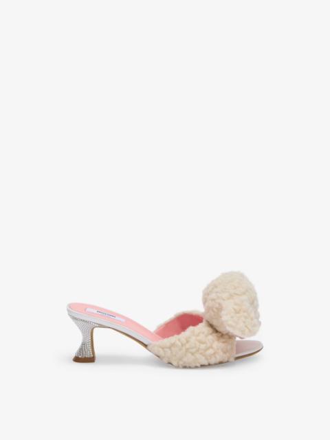 Moschino WOOL MULES
