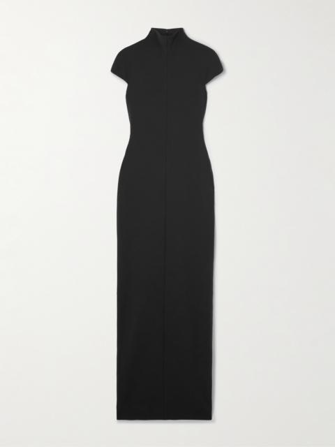 SOLACE LONDON Lang Stretch-crepe Gown