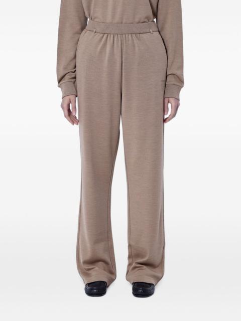 Max Mara ribbed-waistband wide-leg trousers