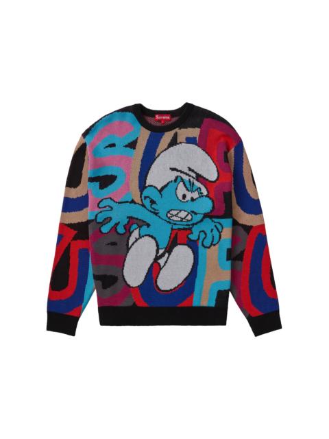 Supreme Supreme Smurfs Sweater Black