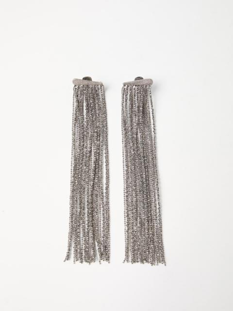 Brunello Cucinelli Vetro and Sterling Silver earrings