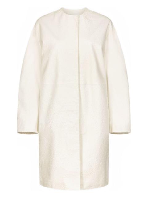 Loulou de Saison single-breasted collarless coat