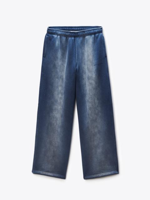 Alexander Wang unisex sweatpant hotfix terry mid-rise