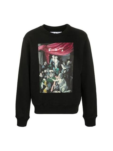 Off-White FW20 Caravaggio Painting Sweater OMBA025E20FLE0041010