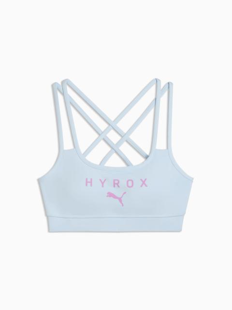 PUMA PUMA x HYROX Move Women's Moisture Wicking, Low Impact Sports Bra