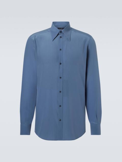 Dolce & Gabbana Silk crêpe shirt