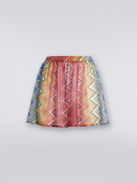 Missoni Swimming shorts in zigzag print fabric