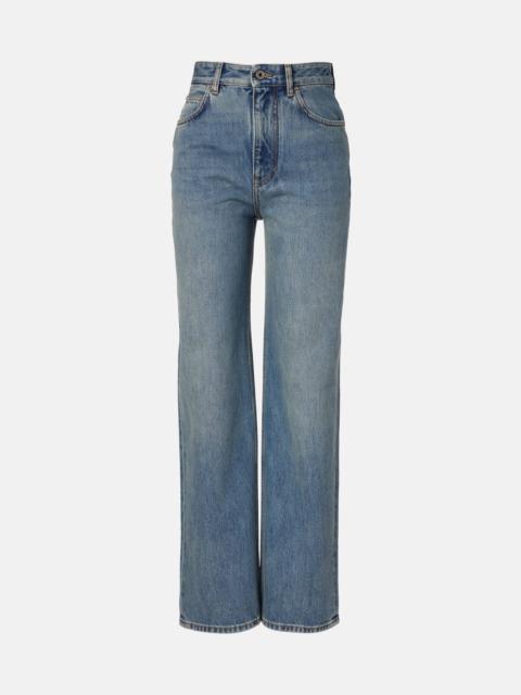 Loewe High-rise wide-leg jeans