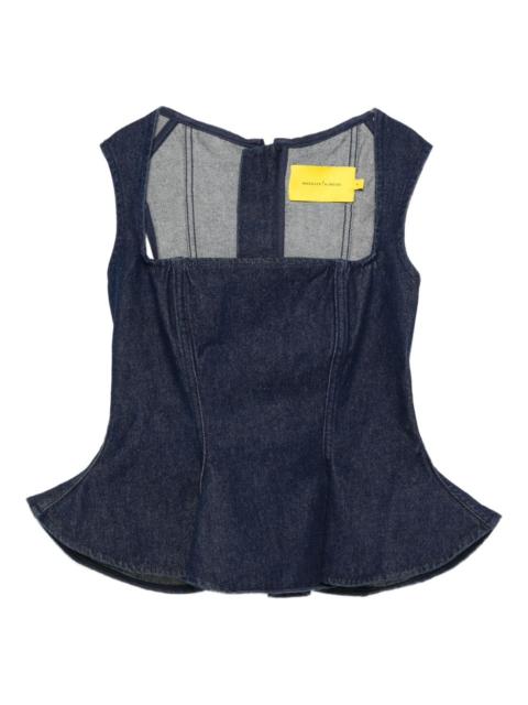 MARQUES’ALMEIDA square-neck top