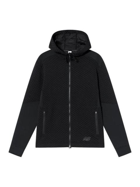 New Balance Heat Loft Hoodie Jacket 'Black' AMJ83025-BK
