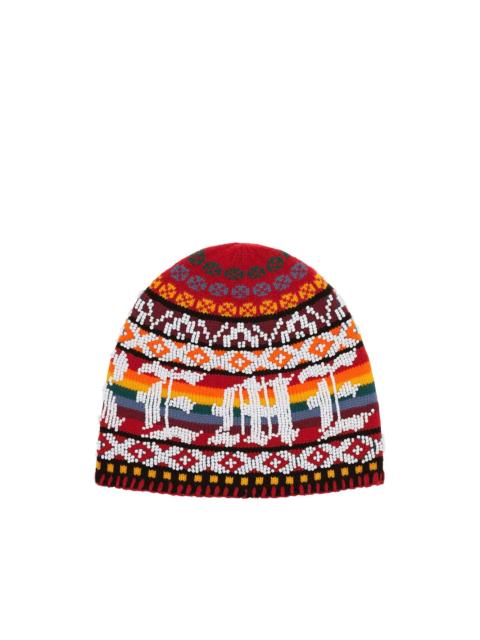 Supreme beaded beanie hat