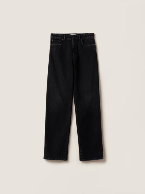 Miu Miu Black denim jeans
